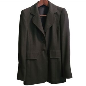Ellen Tracy Blazer Size 6 Charcoal Gray